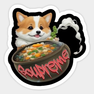 Soupreme Good Soup Eating Sticker